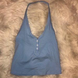 halter crop top